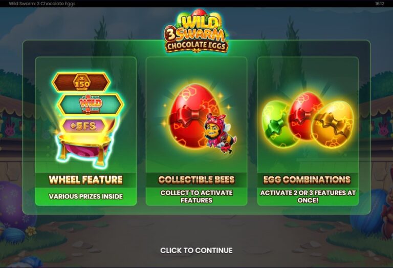 Screenshot 1 van Wild Swarm 3 Chocolate Eggs